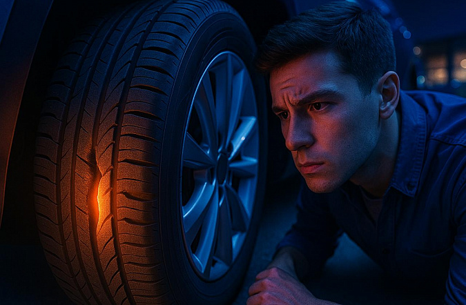Повреждения шин: какие грыжи, проколы и порезы можно ремонтировать