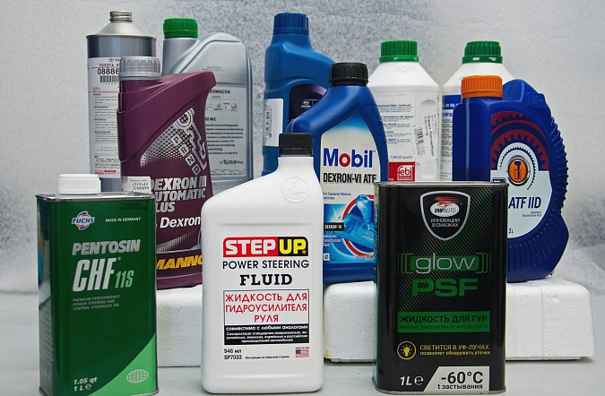 ATF, PSF и три разных цвета: что заливать в гидроусилитель и что можно смешивать