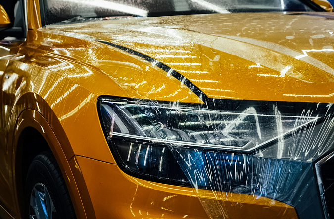 Как защитить кузов автомобиля антигравийной пленкой