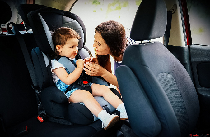 Правила перевозки детей в автомобиле 2022