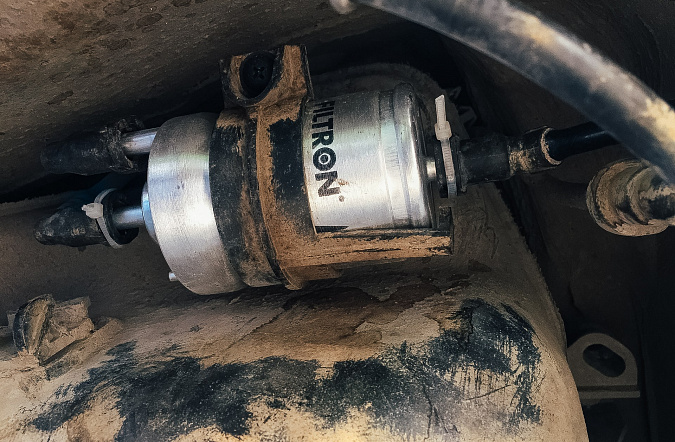 Замена топливного фильтра на Skoda Octavia A5 (+FL)