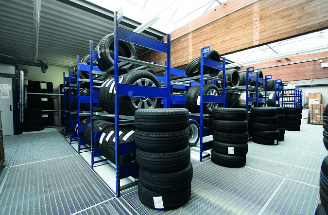 Как хранить резину без дисков