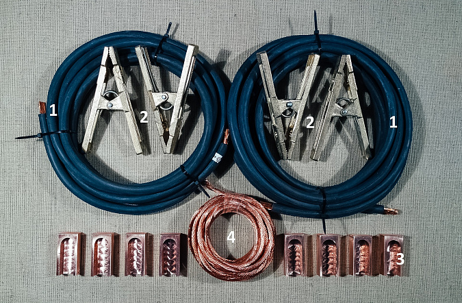 Провода для прикуривания своими руками