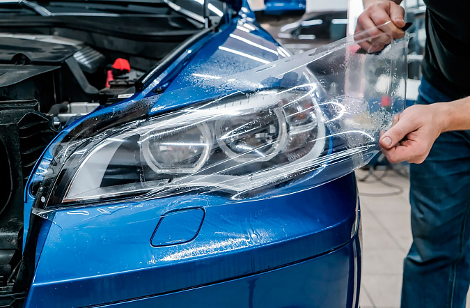 Пленки на фарах и наказание за них