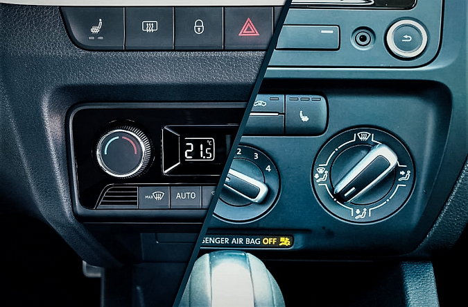 Отличие климат контроля и кондиционера